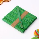 Палочки для мороженого деревянные «Фрукты», набор 50 шт., 11.4×1 см - Фото 2