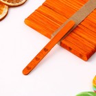 Палочки для мороженого деревянные «Сердечки», набор 50 шт, 11.4 х 1 см - Фото 3