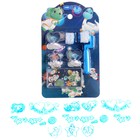 УЦЕНКА Печать цветная «Динозавры», набор 3 шт., ролик-печать с 2 насадками, штемпельная подушка - Фото 1