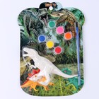 Набор для творчества «Раскрась тиранозавра», краска 6 цветов по 2,5 мл - фото 109399530