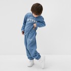 Костюм детский (лонгслив, брюки) KAFTAN Future р.38 (146-152), голубой 9925913 - фото 11927237