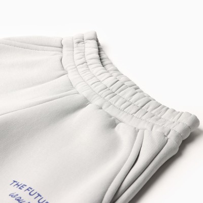 Костюм детский с начёсом (свитшот, брюки) KAFTAN Future, размер 30 (98-104 см), серый