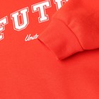 Костюм детский с начёсом (свитшот, брюки) KAFTAN Future, размер 30 (98-104 см), красный - Фото 10