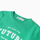 Костюм детский (лонгслив, брюки) KAFTAN Future р.32 (110-116), зеленый 9925935 - фото 12261379