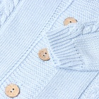 Комбинезон детский с шапочкой вязаный MINAKU, рост 92-98, голубой - Фото 11