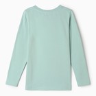 Лонгслив для девочки, цвет оливковый, рост 122 см - фото 23271748