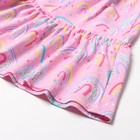 Платье для девочки, цвет розовый, рост 110 см - Фото 4