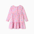 Платье для девочки, цвет розовый, рост 128 см - Фото 5