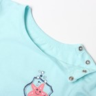 Лонгслив для мальчика, цвет голубой, рост 74 - фото 23271870