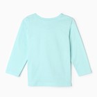 Лонгслив для мальчика, цвет голубой, рост 74 - фото 23271872