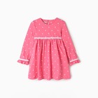 Платье для девочки, цвет розовый, рост 116 см - фото 11537515