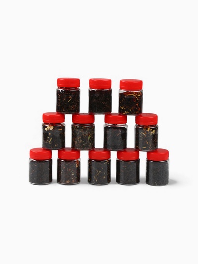 Чай подарочный адвент-календарь "Новогодняя почта", 215 г