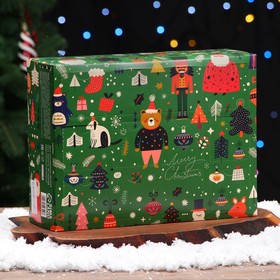 Чай подарочный адвент-календарь «Счастливого Рождества», 215 г