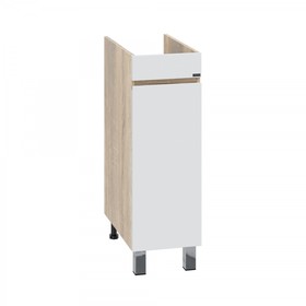 Тумба напольная «СаНта», под раковину «СаНта. Марс 29», над стиральной машиной, 1 дверь, цвет янтарный