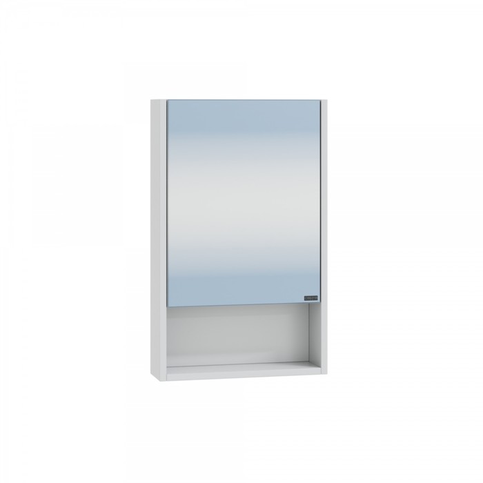Зеркало-шкаф СаНта «Сити 40» универсальный, цвет белый - Фото 1