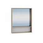 Зеркало СаНта «Прима 60» цвет дуб светлый  (артикул 10183201)  большой выбор товаров оптом и в розницу по низким ценам с доставкой