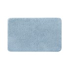 Коврик для ванной IDDIS, 70х120 см, микрофибра, цвет синий - фото 301720252