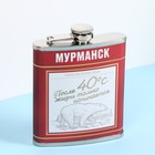 Фляжка «Мурманск», 210 мл - фото 11606221