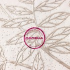 Салфетки сервировочные на стол Доляна «Ботаника», 2 шт., d=38 см, бежевые - Фото 8