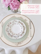 Салфетки сервировочные на стол Доляна «Древо», 2 шт., d=38 см, бежевые - Фото 3