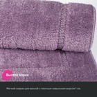 Коврик для ванной IDDIS, 65х45 см, микрофибра, цвет фиолетовый - Фото 3