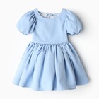 Платье нарядное детское MINAKU: PartyDress, цвет голубой, рост 104 см - Фото 6
