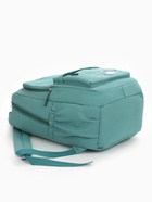 Рюкзак школьный на молнии, с карманами, с принтом, размер 30×13×43 см, зелёный - Фото 7