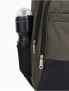 Рюкзак школьный на молнии, 2 отдела, 4 кармана, размер 32×15×47 см, хаки - Фото 5