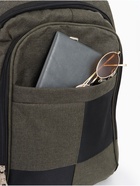 Рюкзак школьный на молнии, 2 отдела, 4 кармана, размер 32×15×47 см, хаки - Фото 6