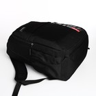 Рюкзак школьный на молнии, 4 кармана, цвет чёрный - Фото 5