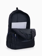 Рюкзак мужской на молнии, 4 наружных кармана, цвет чёрный/синий 9869891