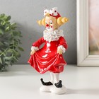 Фигурка полистоун «Клоунесса», бело-красный, 9×6×16.5 см - Фото 2