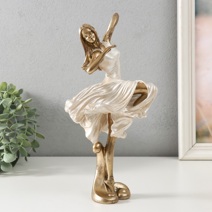 Фигура полистоун «Воздушный танец», 14×10×28.5 см - Фото 1