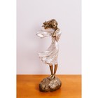Сувенир полистоун "Девушка стоит на камне" 10,5х8,5х29 см - Фото 5