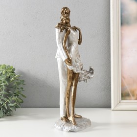 Фигурка полистоун «Влюблённые: нежность», 14×10.5×33.5 см