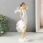 Фигура полистоун «Девушка с шарфом. Ветер», 12.5×7×25.5 см - Фото 1
