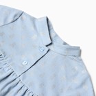 Платье Крошка Я "Ананасы", рост 80-86, голубой - фото 24998241