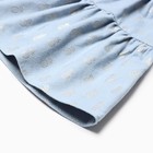 Платье Крошка Я "Ананасы", рост 80-86, голубой - фото 24998243