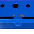 УЦЕНКА Ящик почтовый без замка (с петлёй), горизонтальный «Письмо», синий - Фото 2