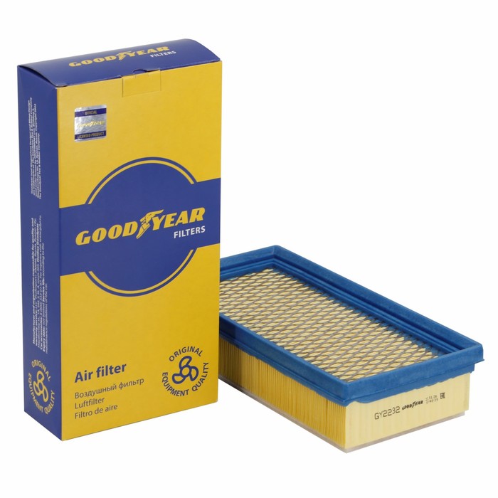 Фильтр воздушный GOODYEAR GY2232, Largus, Vesta, XRAY с 08.2019 года