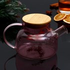 Новый год. Чайник «Теплой зимы. Розовая сказка.», 800 мл - фото 4403439