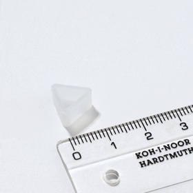 Молд силиконовый для изготовления серег «Треугольники», пара (комплект 25 шт)