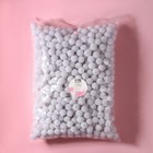 Бусины «Ежевика», d=12 мм, 500 г, белые - Фото 3