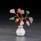 Сувенир "Дерево жизни. Самоцветы", натуральный камень, 7 х 3 см - фото 301683175