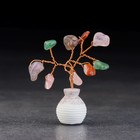 Сувенир "Дерево жизни. Самоцветы", натуральный камень, 7 х 3 см - фото 9154758