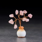 Сувенир "Дерево Любви. Розовый кварц", натуральный камень, 7 х 3 см - фото 320512404