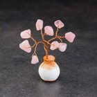 Сувенир "Дерево Любви. Розовый кварц", натуральный камень, 7 х 3 см - Фото 3