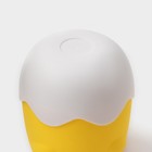 Бутылка для воды в силиконовом чехле «Цыплёнок», 290 мл, цвет жёлтый - фото 4403490