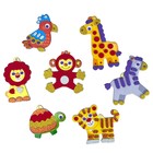 Мягкая картинка «Аппликация-подвеска. Зоопарк» - фото 23205899