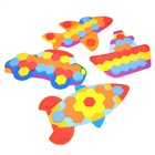 Мягкая картинка для малышей «Едем, плывём, летим» - фото 23205957